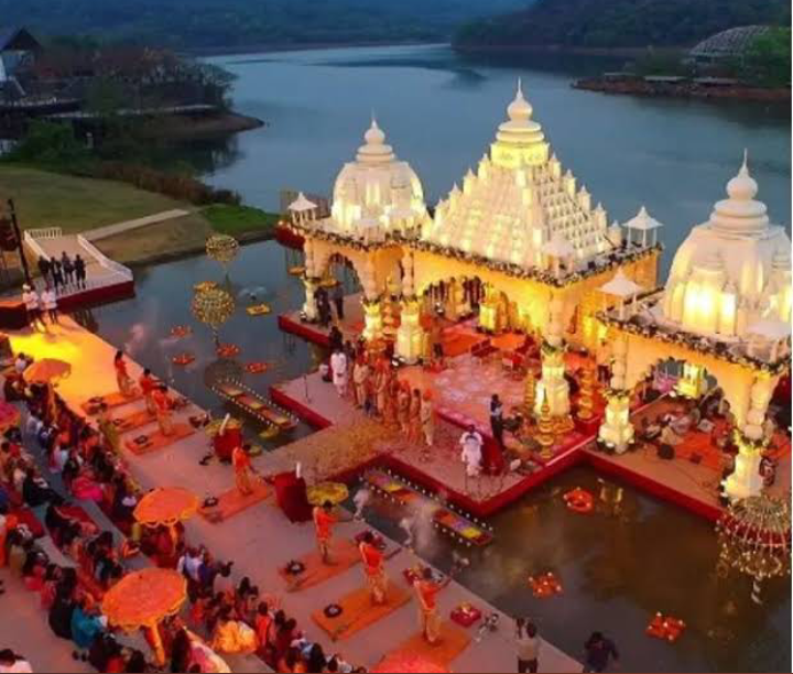 Ganga Aarti in Destination Weddings