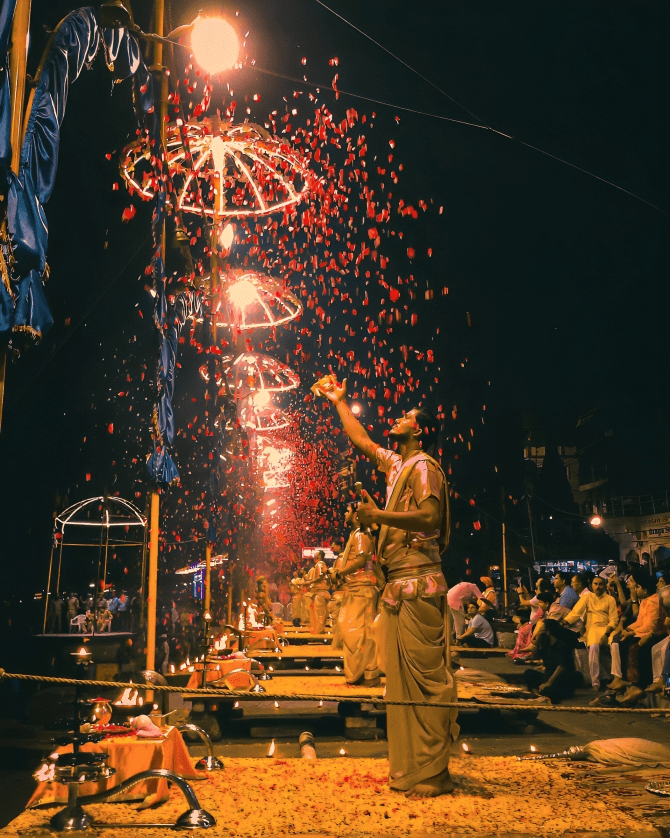 Pushp Varsha - Ganga Aarti 
